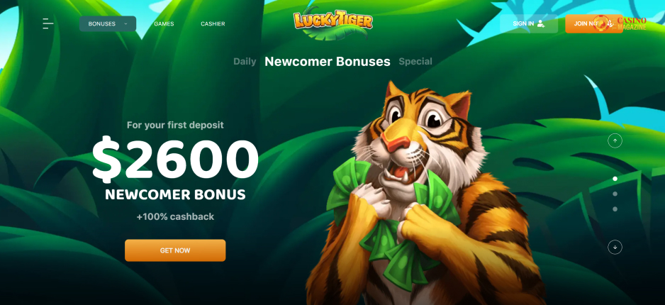 Lucky Tiger Casino Review